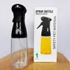 210ml Utensili da cucina Pompa per spruzzatore di olio d'oliva in plastica / vetro Bottiglia di olio a spruzzo Salsa di soia Barattolo Vaso Griglia a prova di perdite BBQ Insalata Spruzzatori Utensili da cucina ZL0302