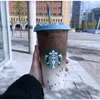 Flash Proszek błyszczący wielokrotnego użytku z tworzywa sztucznego kubek z pokrywką i słomy kubek, FL OZ, lub Party Starbucks Moon