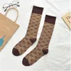 Fashion Printed Knee Socks Calf Socks Long High Tube Socks Female Korean Version ins trend Harajuku Style