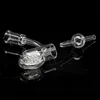 Quartz Diamond Loop Banger Nail Oil Knot Recycler Quartz Banger Nail Carb Cap Dabber Insert Bowl 10mm 14mm 18mm Manlig Female1606494