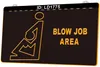 Teckna LD1775 Blow Job Area 3D Gravering LED Ljus Sign Partihandel detaljhandel