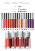 Privé-logo Print Lip Cosmetica Moeturized Glanzende Shimmer Lip Gloss 26 Kleuren Lang Dragen Shinny Glitter Vloeistof Lipstick Makeup Gratis DHL