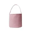 Klassieke Gingham Pasen-emmers Feestartikelen Seerersucker Blauw Roze Garen Gecontroleerde Paas-Tote Bag Easter-Egg Collecting Baskets Domil106-1510