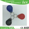 100 pçs / lote M1 13.56MHz Cartão legível e gravável Use o material ABS FM11RF08 1K IC Keyfobs ISO14443A Tag chave