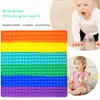40 cm Super Size Rainbow Push Bubble Toys Adults Kids Anti Stress Reliever Board Gamesa05A43A453611489
