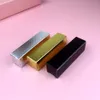 립스틱 입술 광택 마스카라 립스틱 포장 상자 사용자 지정된 핑크 골드 실버 블랙 25 * 25 * 115mm