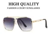 Sunglasses Vintage Square For Men Luxury Retro Fashion Glasses Brand Vasos Decorativos Lunette De Soleil Homme Zonnebril Heren