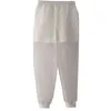 witte transparante broek