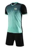 Málaga CF masculino crianças lazer casa kits treino masculino de secagem rápida camisa esportiva de manga curta ao ar livre esporte t camisas topo shorts