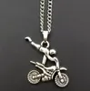 Ожерелья с подвесками, смешанный стиль, ожерелье для велосипеда и мотоцикла, эффектные ювелирные изделия, женские и мужские подвески, подарок6887768