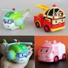 4pcs Original boy poli Robocar Korea Poli Inertial Car Kids Toys Transformation Anime Action Figure Toys For Children Playmobil 102121408