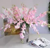 Einzelne Niederlassung Kleiner Magnolien-Simulation Dekorative Blumen Hochzeit Spezielle Künstliche Blume Home Weiche Dekoration Orchidee