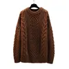 Весенний мужской пуловер свитер мягкий удобный уютный шерстяной свитер пальто толщиной теплой вязаный высококачественный бежевый мужской свитер 201120