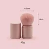 Retractable Kabuki Makeup Brush Large Powder Face Blush Brush Japan Style Powder Foundation Brush Soft Bristles Portable3349950