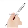 Długopisy Ballpoint Pisanie Materiały Office School Business Industrial Hurtownie Mini Pojemność Ekran dotykowy Metal Pen Tootick może dostosować L