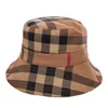 Autumn and Winter Women's Stripe Fashion Warm Sunshade Fisherman's Hat Suede Basin Casual Foldbar Thermal1