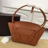 Plain Calfskin Leather Handbag Purse High Quality Women Shoulder Bag Modern Style Hand Bags Zipper Wallet Lady Tote bag Clutch Fre222I