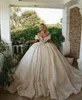 2021 robes de mariée en dentelle vintage de la robe de bal épaule plus vestido de novia fait sur mesure