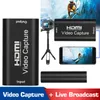 Gadgets 1080 P HD 4K Video Capture Card Device para USB 2.0 Dongle Game Record transmissão de streaming ao vivo
