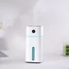 Увлажнитель USB Air для дома 180 мл мини -аромат Ultra Aroma Fogger с светодиодным ночным автомобилем Mist Maker y200113