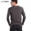 winter brand mens thermal underwear cotton long johns round neck long sleeve tops 4xl 5xl 6xl plus size ondergoed g0191228L