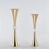 Decoration Acrylic Vases Luxury Table Vase Wedding Centerpiece Event Road Lead Flower Rack For Home Hotel Party senyu519