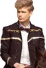 Fanzhuan Fashion Casual Men's Male Big Size Mens Geometric Embroidery 14016 Suit Groom's Wedding Blazer Coat 201128