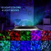 Demote Night Light Projector Bluetooth -динамик Galaxy 10 светодиода красочная легкая звездная сцена для детской игры для игры в комнату Рождество декора279L