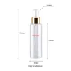 120ml X 40 Empty Colored Plastic Cosmetic Bottle with Gold Spray Pump Refillable Perfume 4oz Mist Sprayer Containerpls order