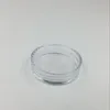 Tarro de plástico cosmético de 5 gramos, crema de Base transparente, bote vacío, tarro de muestra, Mini botella de plástico de 5ML, caja contenedora de polvo con purpurina para decoración de uñas
