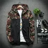 Men's Jackets 2021 Spring And Autumn Mens Fashion Casual Camouflage Hooded Jacket Trend Coat Cool Windbreaker M-6XL