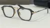 Nieuwe fashion design heren optische bril 413 K goud plastic vierkant frame vintage eenvoudige stijl transparante brillen topkwaliteit heldere lens retro delicate brillen