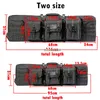 Tactical Double Rifle Gun Case Army Airsoft Combat Imbottito Shotgun Storage Zaino Pistola e Magazine Storage 95cm / 116cm Y1227