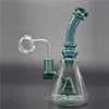 8 polegadas Beaker Beaker Bongo Hitman Tubos de Água Cogumelo Perc Filtro Dab Rigs Petróleo Bongo Aughty com 14mm de vidro de queimador de óleo 1 pcs