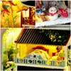 Box Theatre Dollhouse Miniature Toy with Furniture DIY miniature Doll House LED Light Toys for Children Birthday Gift LJ200909