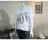 2022夏の新しい男性のTシャツ通気性スリムフィット半袖マッチジーンズとスウェットパンツOネックレターホットダイヤモンド印刷デザインブラックホワイトM-4XL