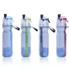 bottiglia d'acqua in bicicletta isolata