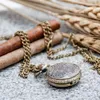 5 Modelo Crianças Presente de Quartzo Cola de Coleção Bolso Relógio Colar Vintage Jóias Atacado Chapean Sweater Chain Europa e o relógio de suspensão