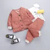 2010 baby tjejer / pojkar tjock varm tröja set toddler kläder set barn kläder sätter barn höst vinter parkas outfits set lj200831