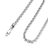 Necklaces for Mens Stainless Steel Fashion ed Chain Necklaces Jewelry on The Neck Long Necklace Gifts for Women Accessories9279320