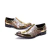 Японский тип мода мужская обувь Новый дизайн остроконечные железные пальцы натуральное кожаное платье обувь мужчины вечеринка и свадьба Zapatos