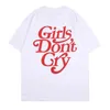 Dropshipping hajuku japan tjejer gråter inte skriva ut t-shirt män kvinnor kortärmad lös avslappnad sommar bomull t-shirts hip hop topp g1222