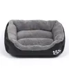 Lits pour chiens Lit de fond étanche pour chiens Doux polaire Chaud Chat Lit Maison Petshop Chiot Lit Coussin pour animaux de compagnie Tapis pour grands chiens S3XL 201119