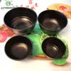 Black Frost 5/6/7/8 Inch Screw Thread Deep Bowl A5 Melamine Imitation Porcelain Dining Room Tableware Round Soup Bowles