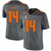 NCAAテネシー州ボランティア16 Peyton Mann Jersey Football College 92 Reggie White 6 Alvin Kamara 14 Eric Berry 11 Joshua Dobbsカスタム名