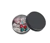 Pusta skrzynka Cyna Aluminium Okrągłe Czarne Pojemniki Kosmetyczne Słoiki Spiralne Pokrywy Gwintowe Can Metal Makeup Candy Snacks