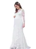 Moderskapsklänningar för baby duschar långärmad spets gravida kvinnor maxi klänning klänning prinsessan graviditet klänning för po shoot1162872