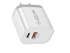 18W Carga rápida QC3.0 USB C PD Cargador rápido Cargador de pared Cargador rápido para teléfono inteligente Samsung HUAWEI