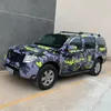 Schwarz Grau Gelb Camouflage Auto Aufkleber Aufkleber Camo Car Wrap Folie mit Luftblasen für Auto Body Wrapping mit Air Release2936