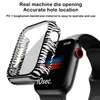 PC Watch Vaka Apple Watch Serisi için 5 4 3 2 1 Durumda 42mm 38 m 40mm 44mm IWatch Koruyucu Kapak